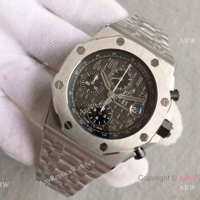 JF Factory  Audemars Piguet Royal Oak Offshore Watch Gray Arabic Dial